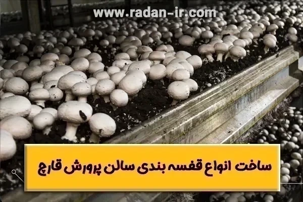 قفسه بندی سالن پرورش قارچ🍄【طراحی، ساخت، نصب】